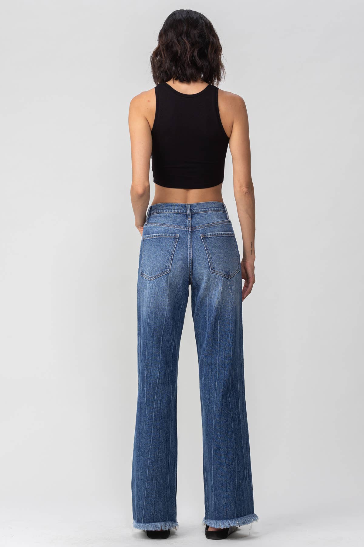 High Rise Wide Leg