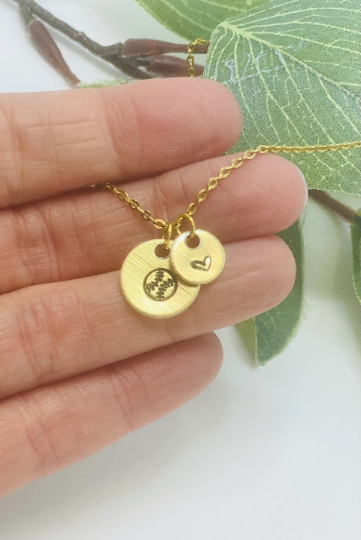 Baseball Necklace, Team Necklace, Baseball Mom