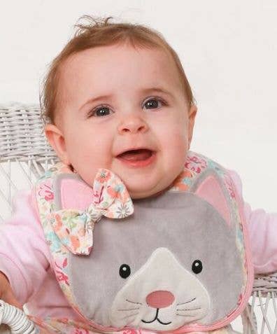Mia The Cat Bib
