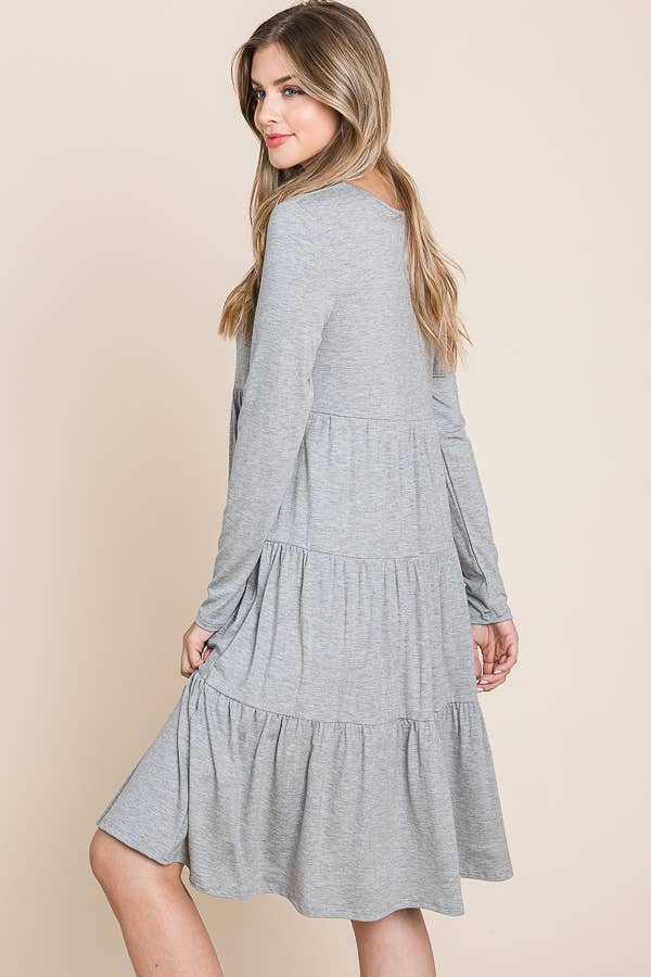 ***SALE*** CASUAL TIERED DRESS