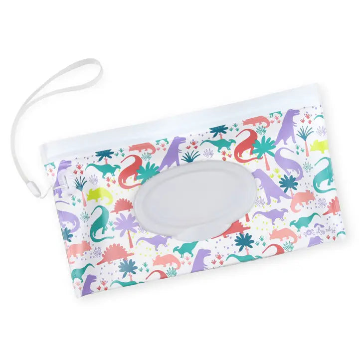 Darling Dinos Take & Travel™ Pouch Reusable Wipes Cases