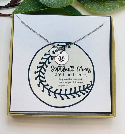 Softball Mom Necklace
