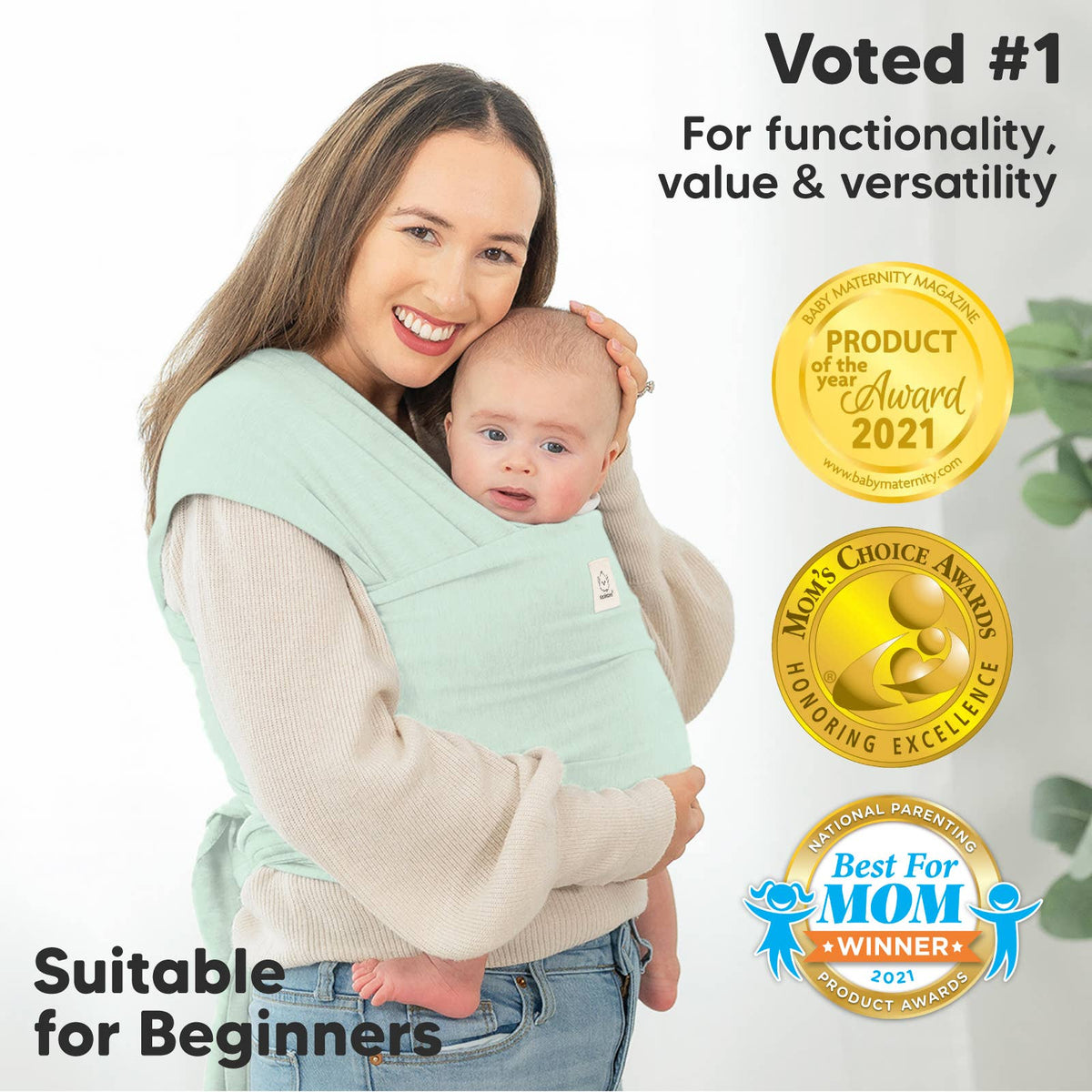 Mint KB OG Baby Wrap Carrier