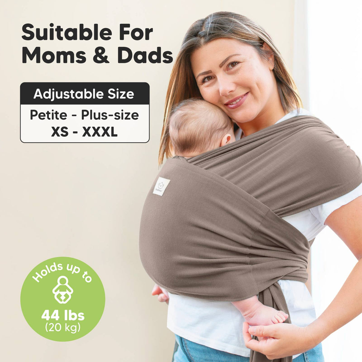 Copper Gray KB D-Lite Wrap Carrier