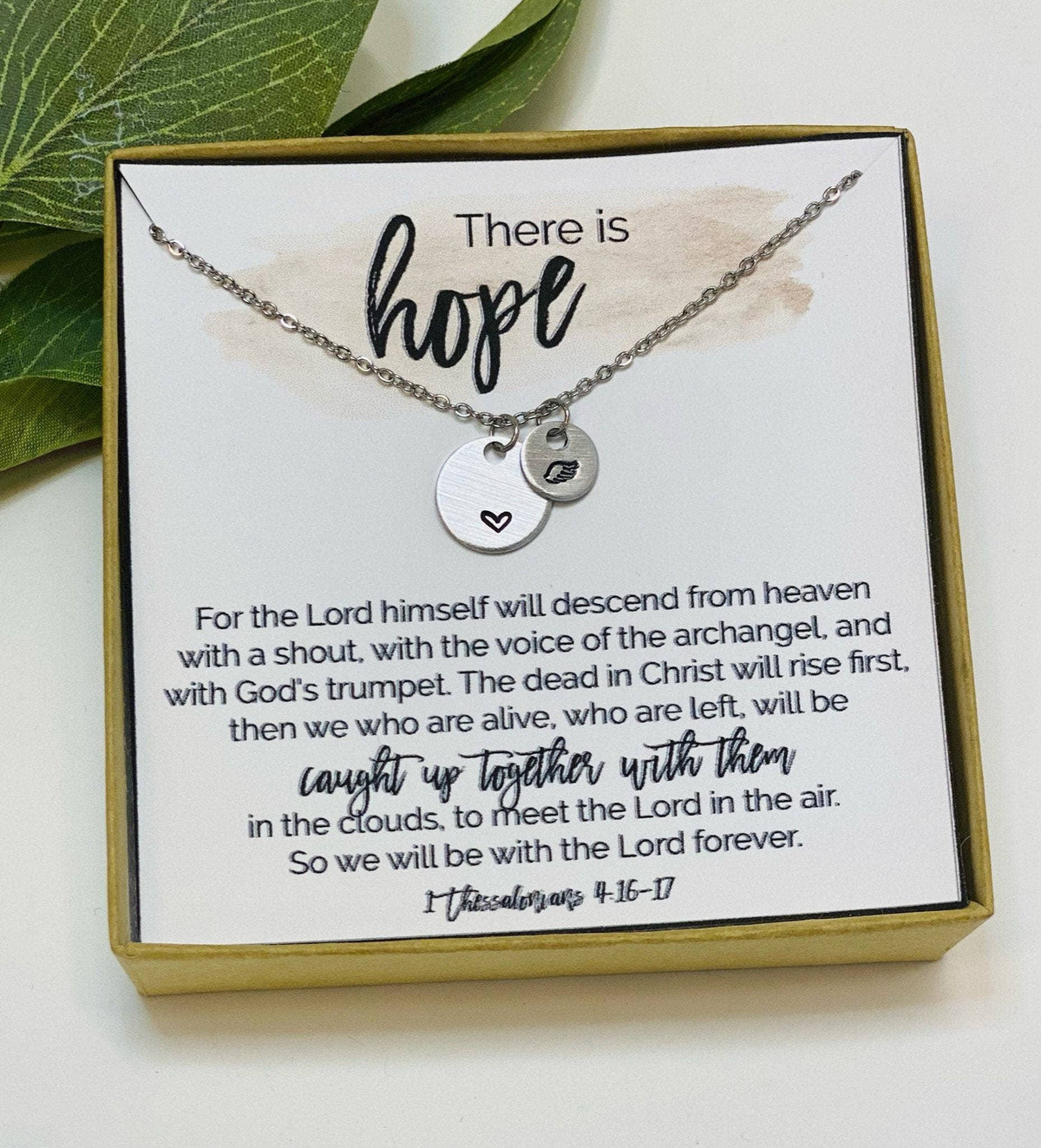 Angel Wing Necklace,Sympathy Gift