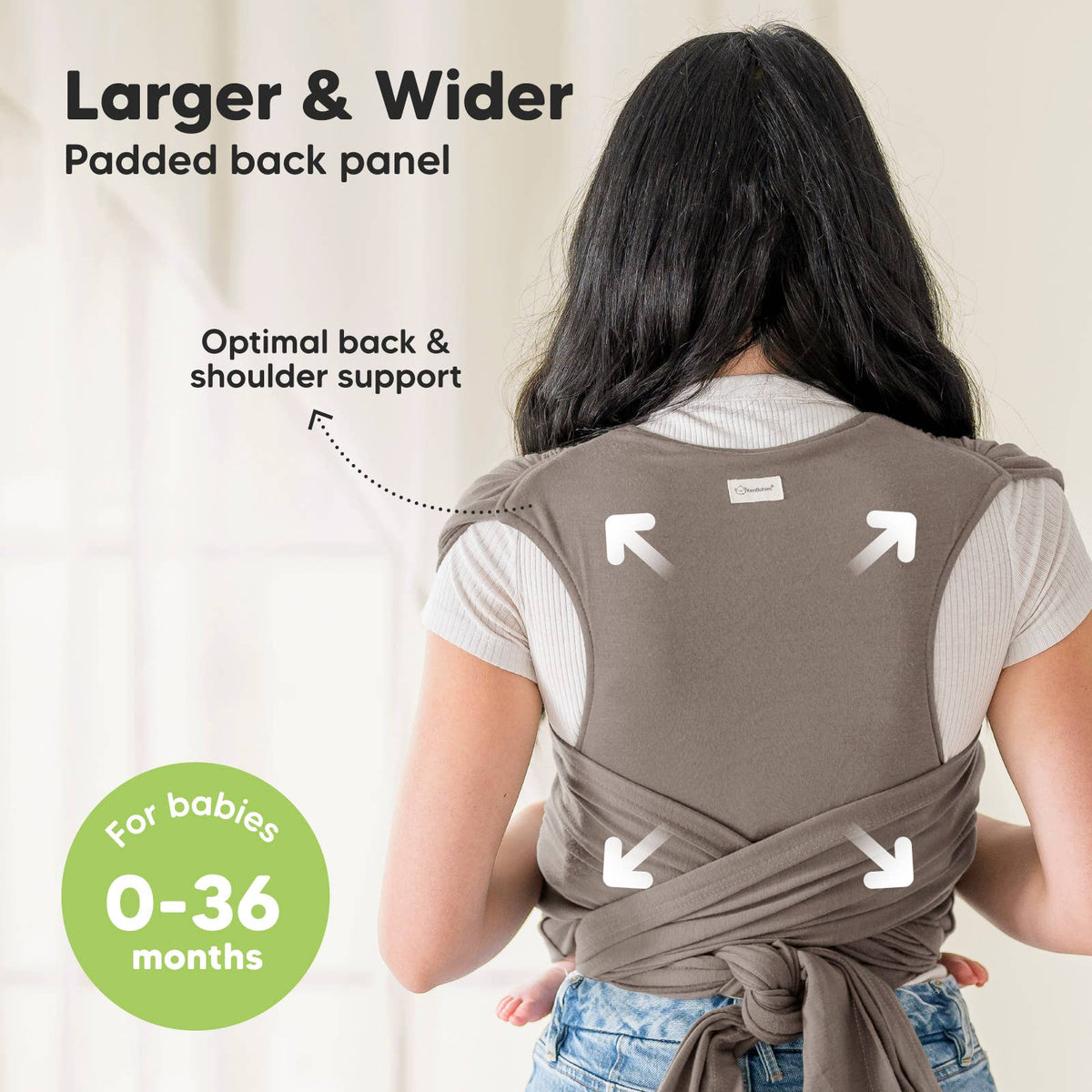 Copper Gray KB D-Lite Wrap Carrier