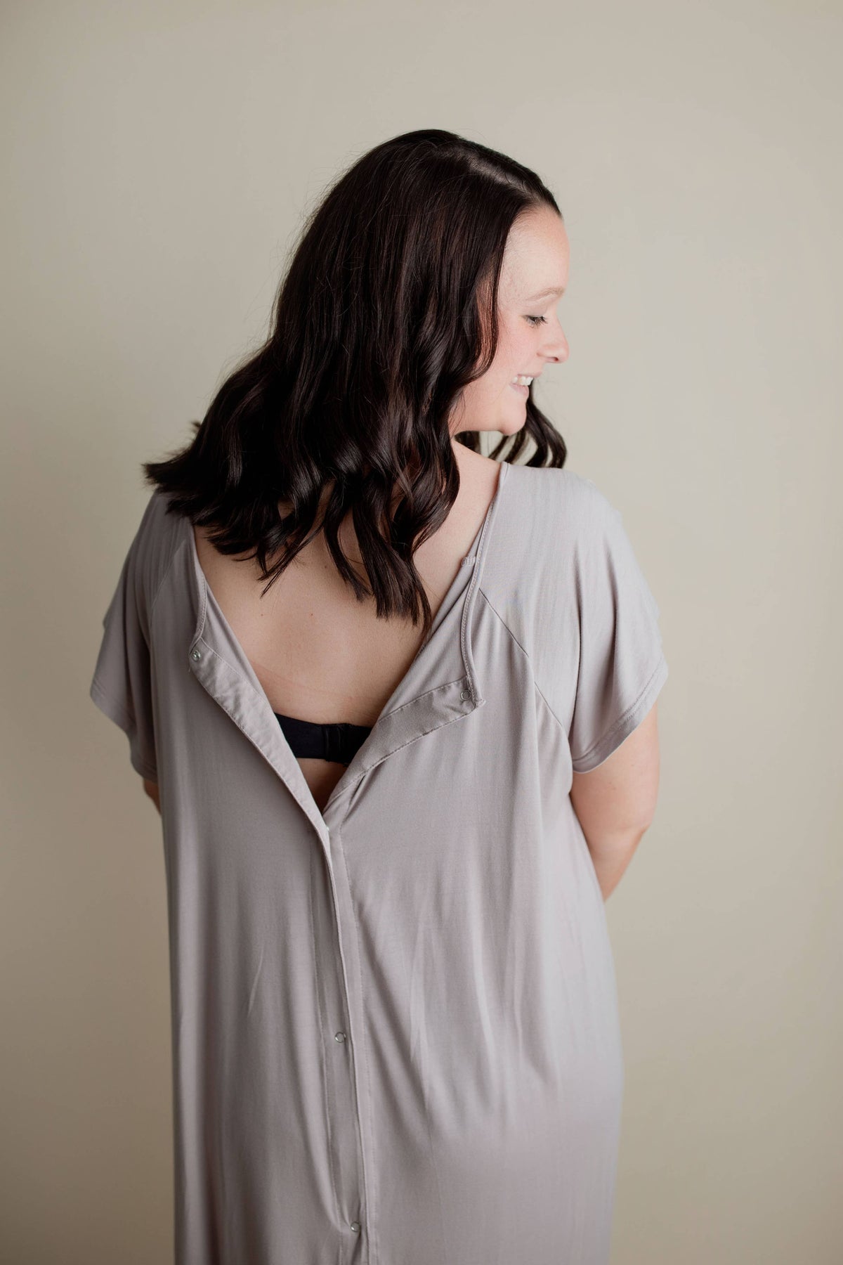 Harbor Mist Maternity Mommy Labor &Delivery, Nursing Gown
