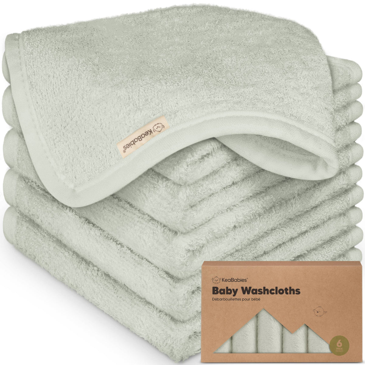 Dove - 6-Pack Baby Wash Cloths
