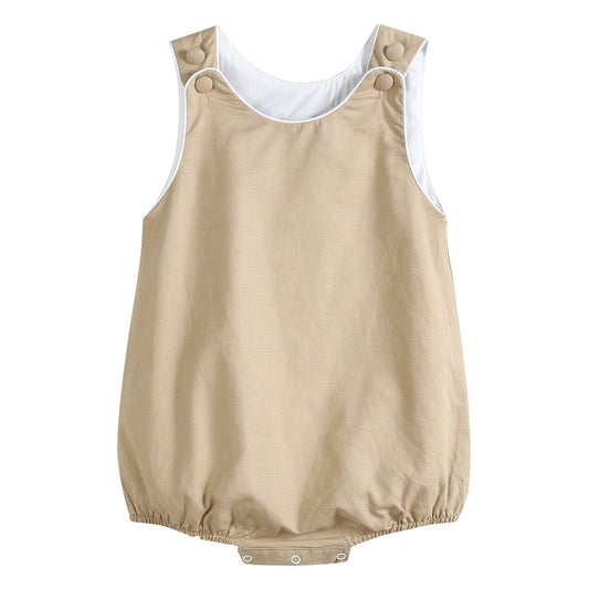 Classic Light Brown Bubble Romper