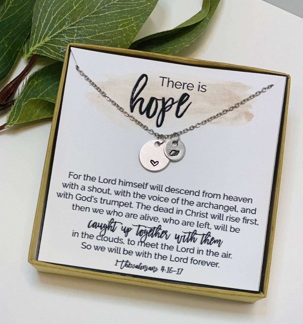 Angel Wing Necklace,Sympathy Gift