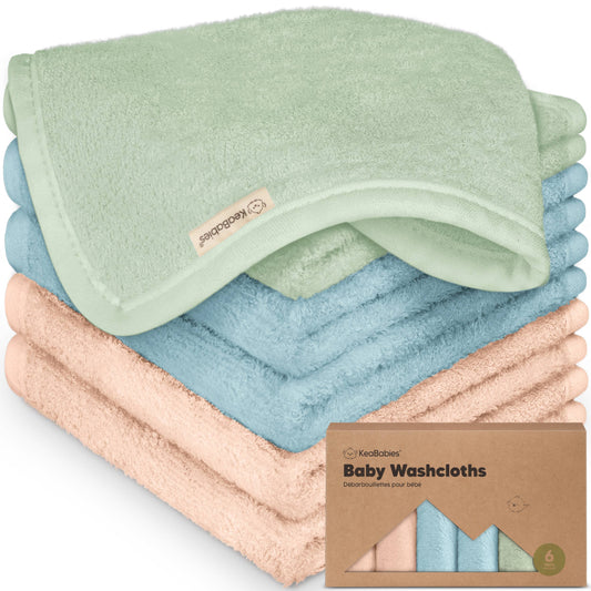 Mellow - 6-Pack Baby Wash Cloths