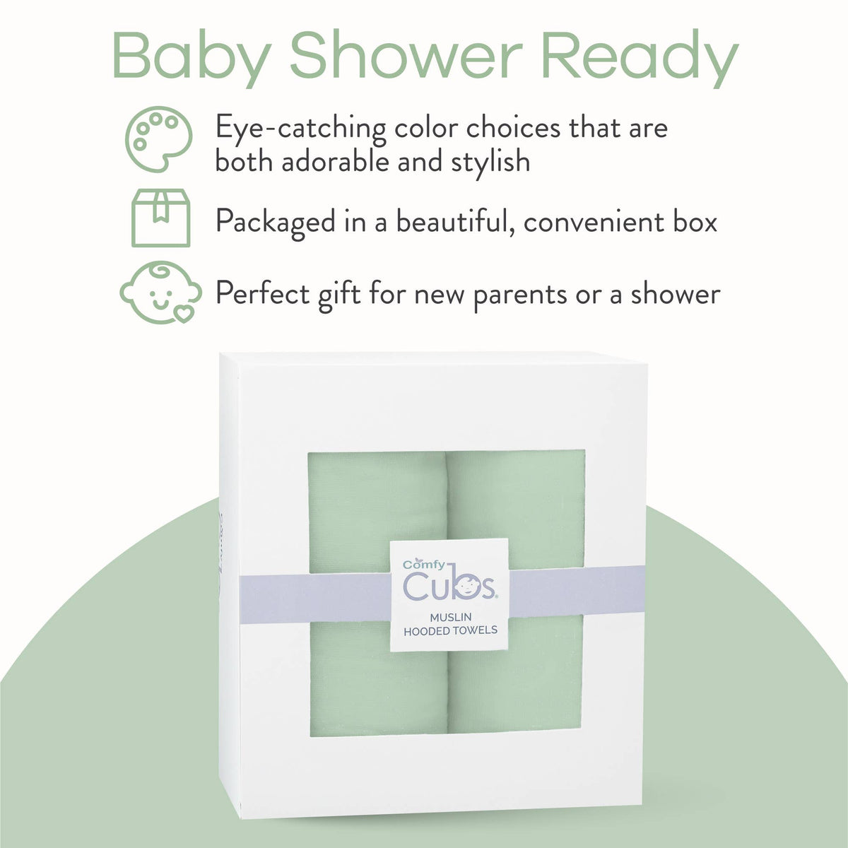 Baby Hooded 9 Layer Muslin Cotton Towel for Kids