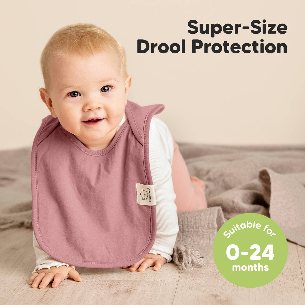 Dahlia 8-Pack Hallo Drool Bibs