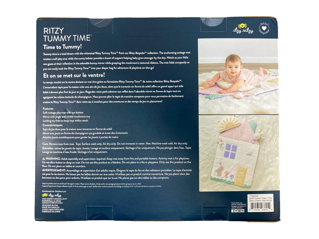 Itzy Ritzy Cottage Tummy Time Playmat