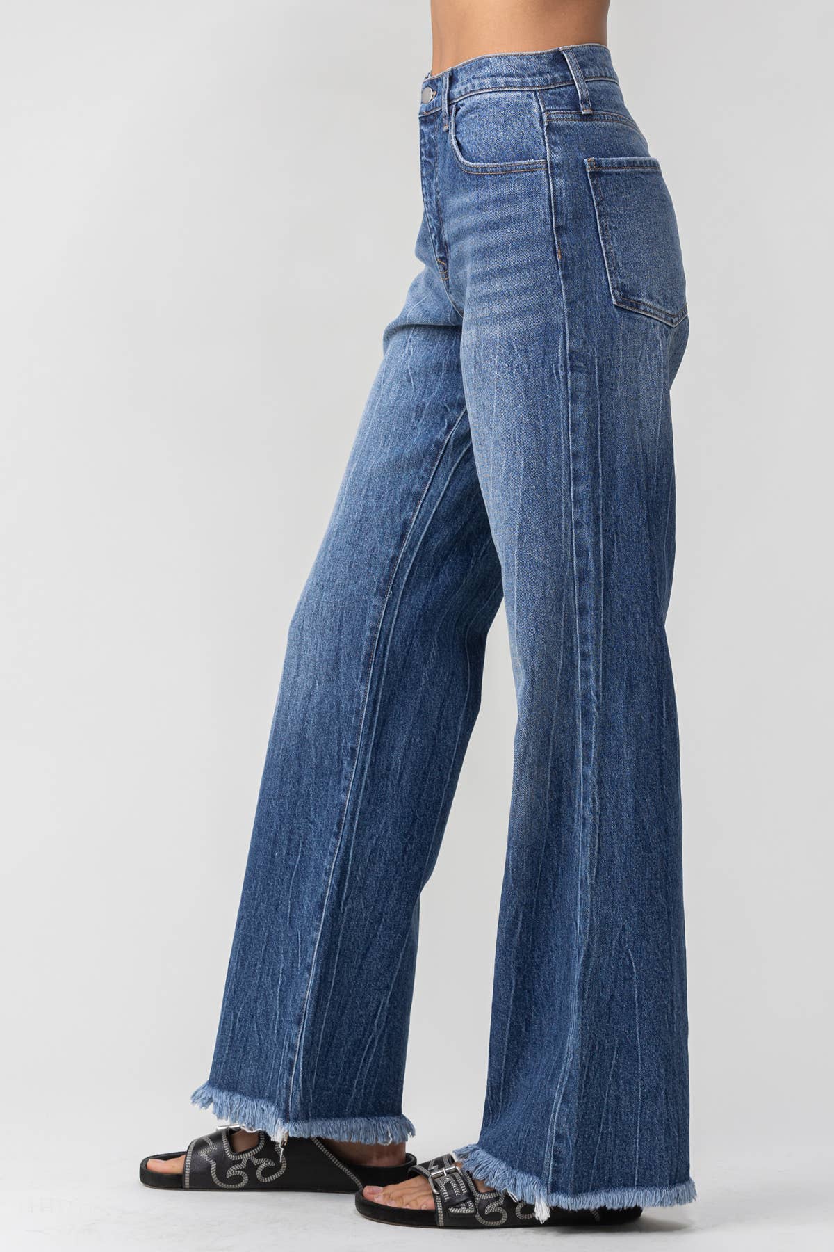 High Rise Wide Leg