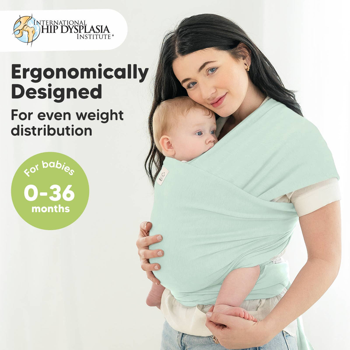 Mint KB OG Baby Wrap Carrier