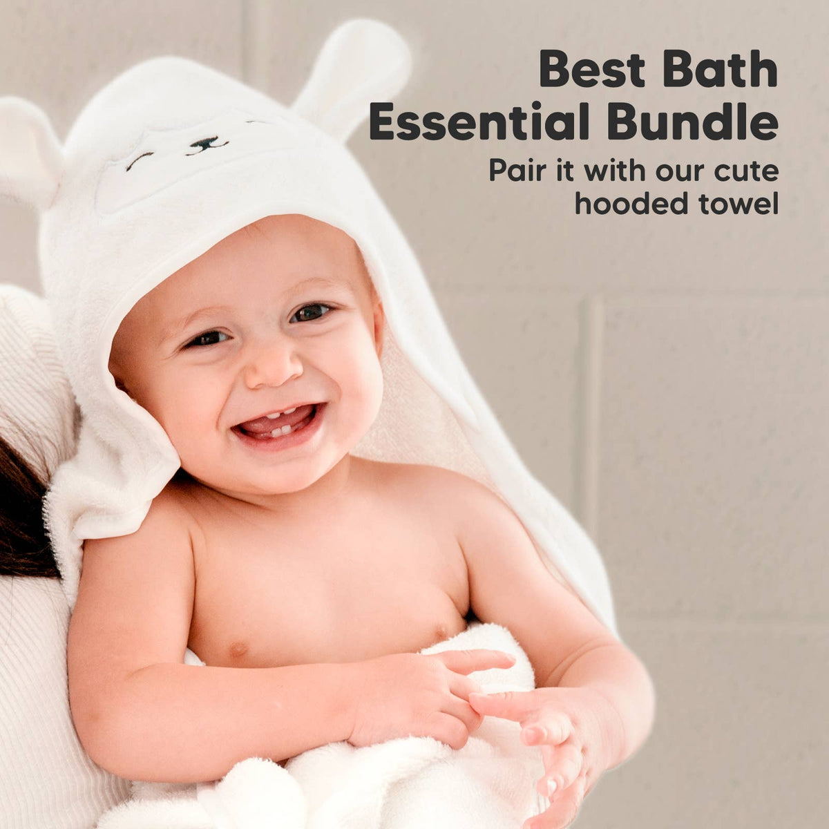Peachy 6-Pack Baby Wash Cloths