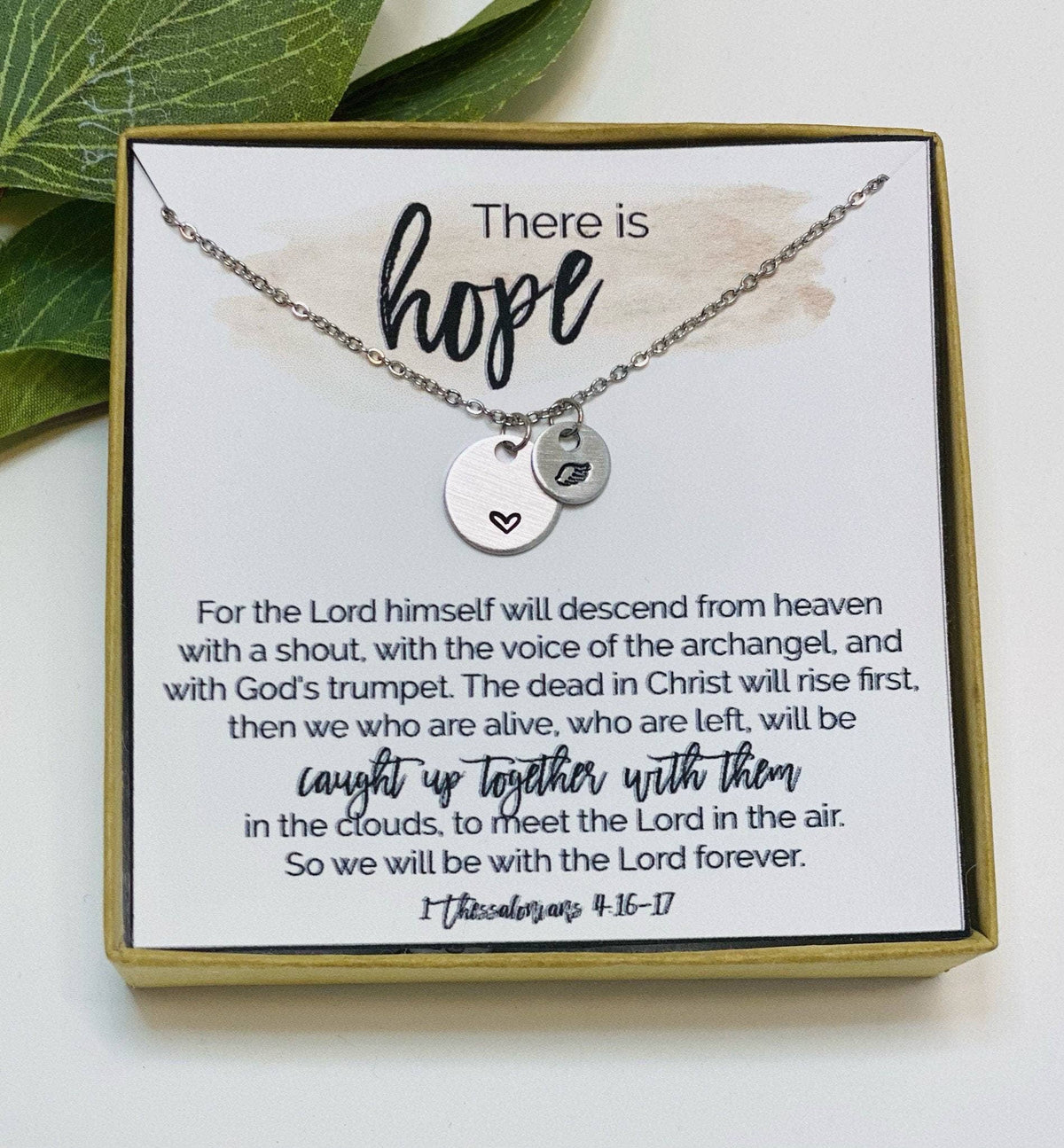 Angel Wing Necklace,Sympathy Gift