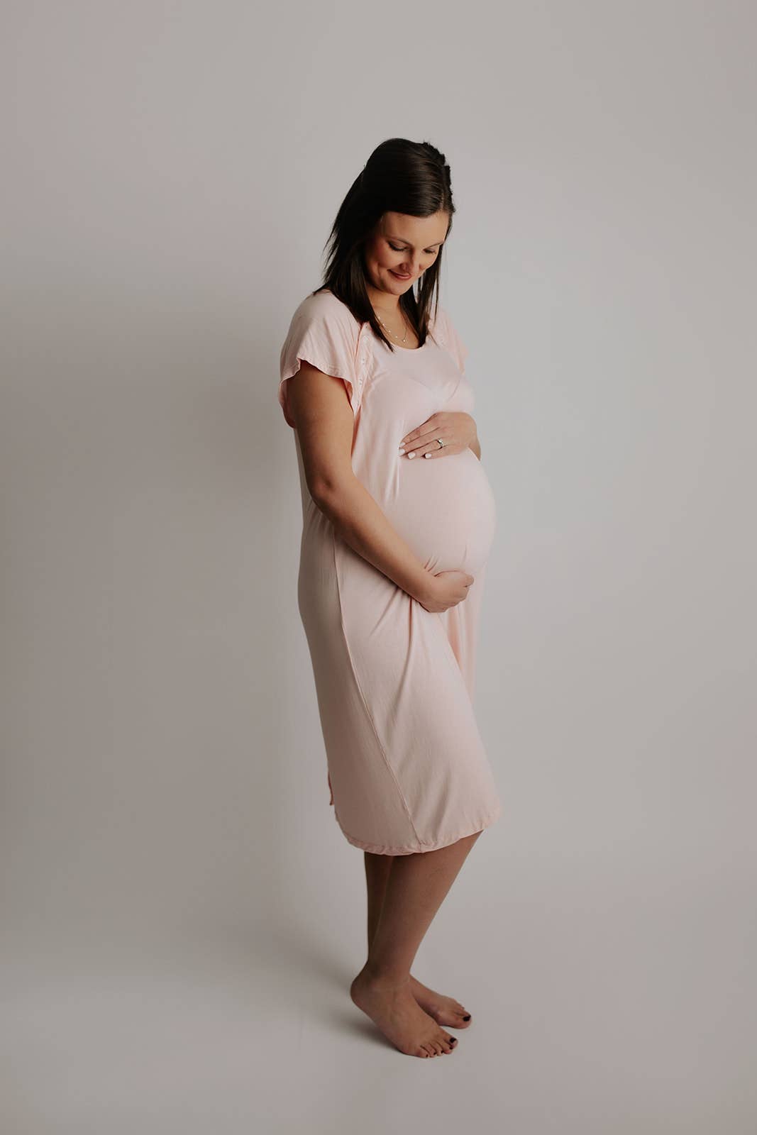 Heavenly Pink Mommy Labor & Delivery, Nursing Gown