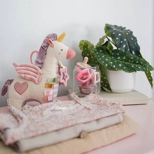 Bespoke Link & Love™ Activity Plush & Teether Toy - Pegasus