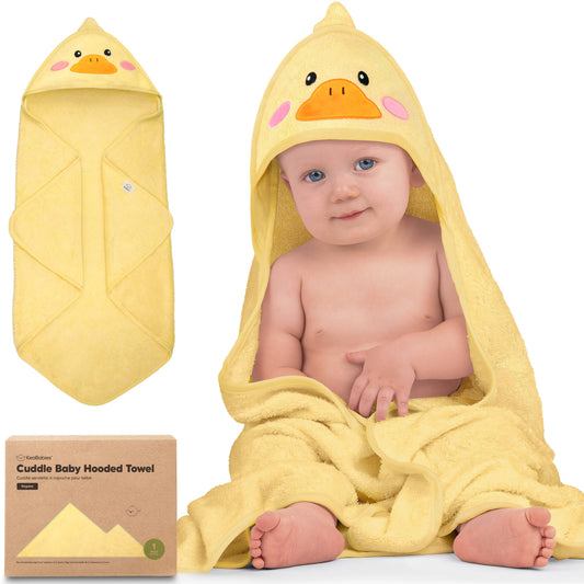 Duck KB Cuddle Baby Hooded Towel