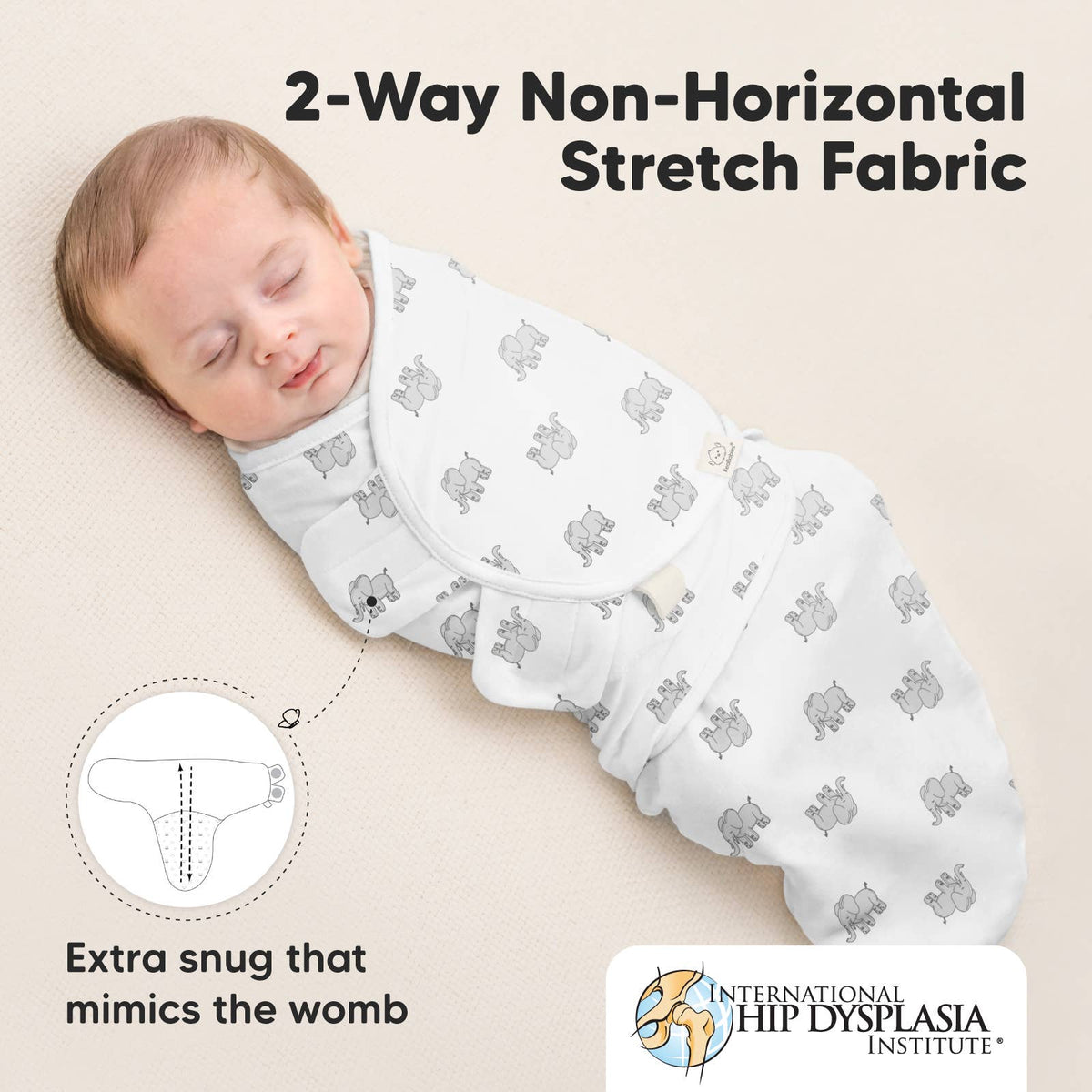 The Wild2 - 3pk Soothe Baby Swaddles 0-3 Months