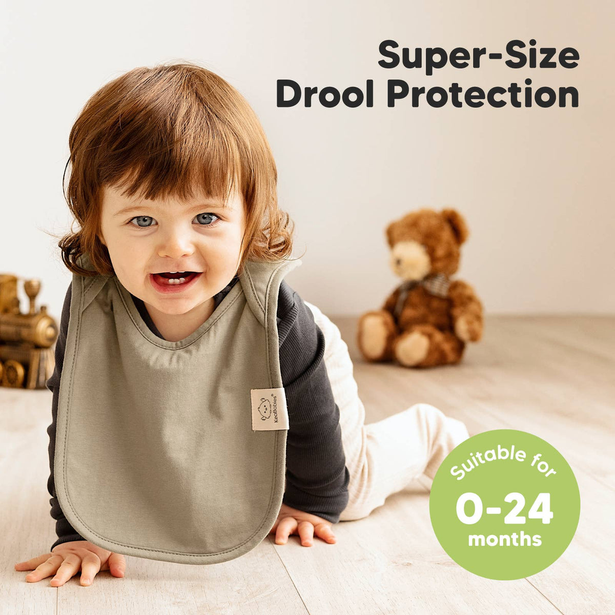 Brick 8-Pack Hallo Drool Bibs
