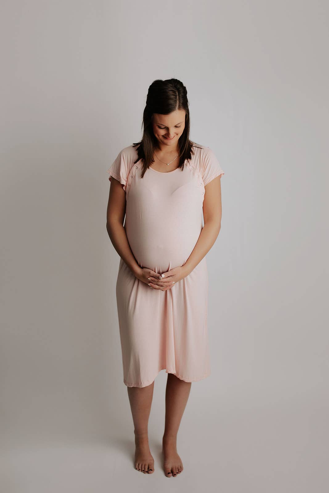 Heavenly Pink Mommy Labor & Delivery, Nursing Gown