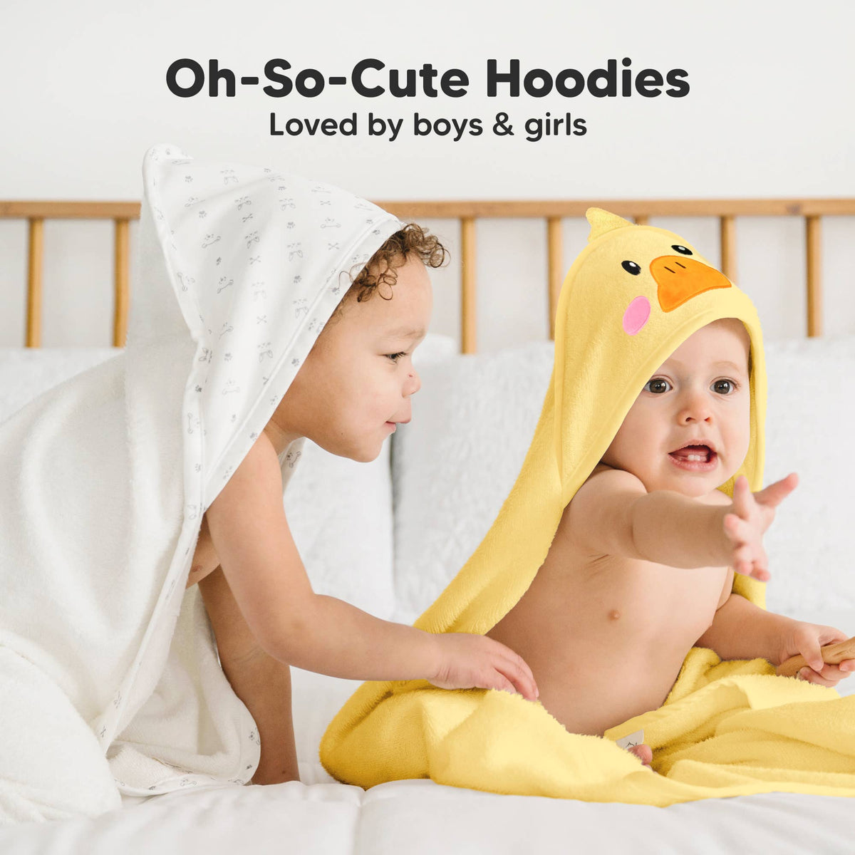 Duck KB Cuddle Baby Hooded Towel