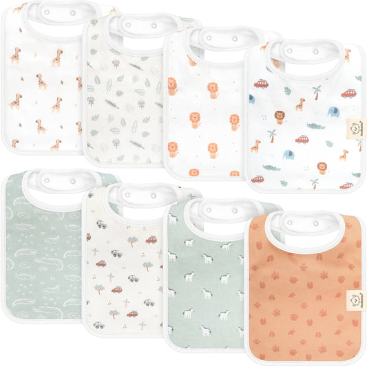 Wilderness 8-Pack Coast Drool Bibs