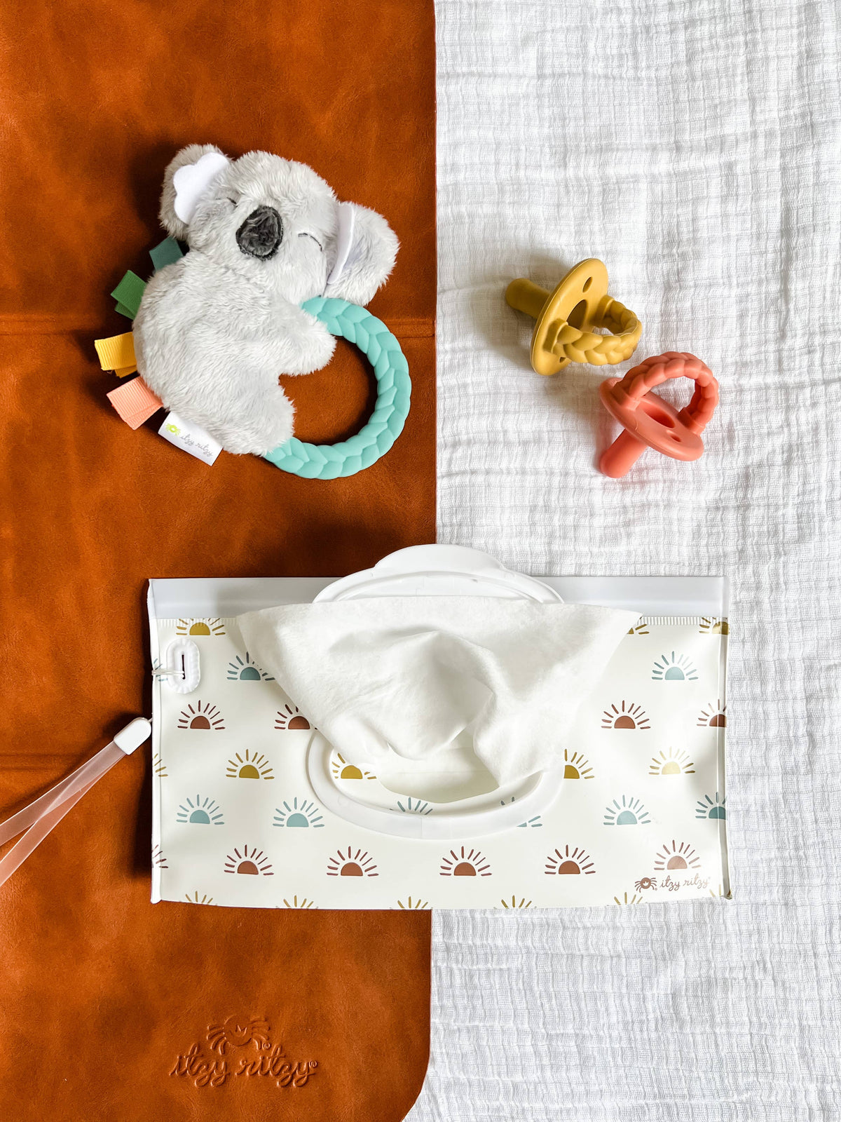 Desert Sunrise Take & Travel™ Pouch Reusable Wipes Cases
