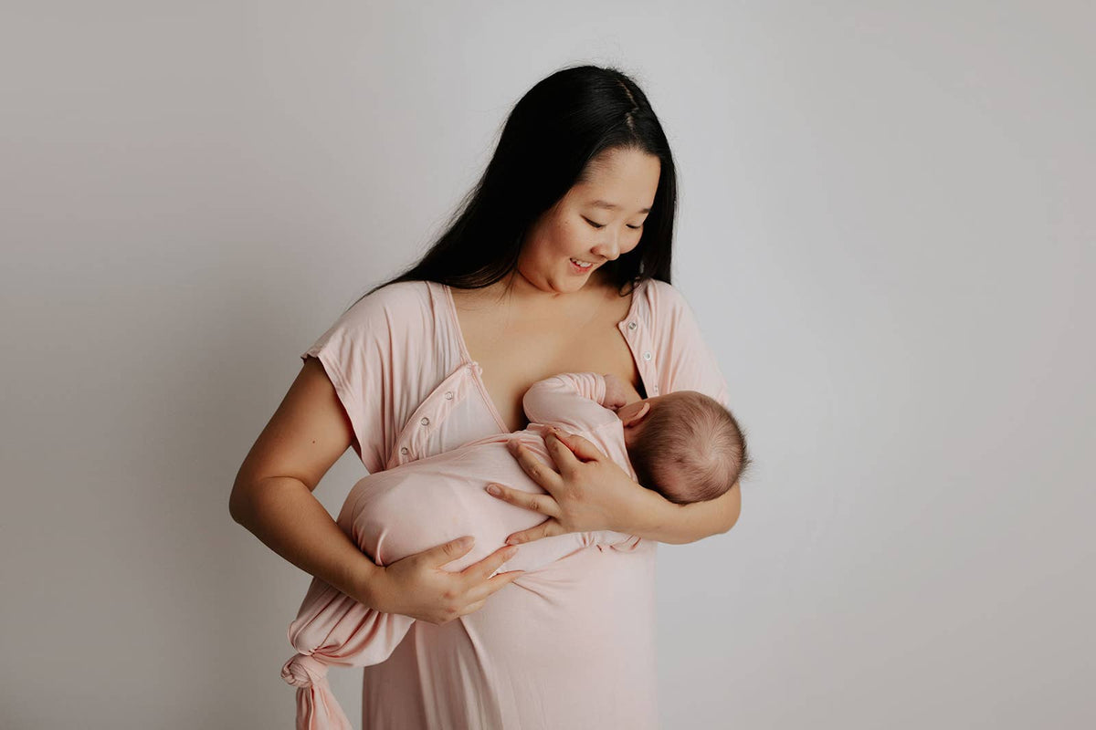 Heavenly Pink Mommy Labor & Delivery, Nursing Gown