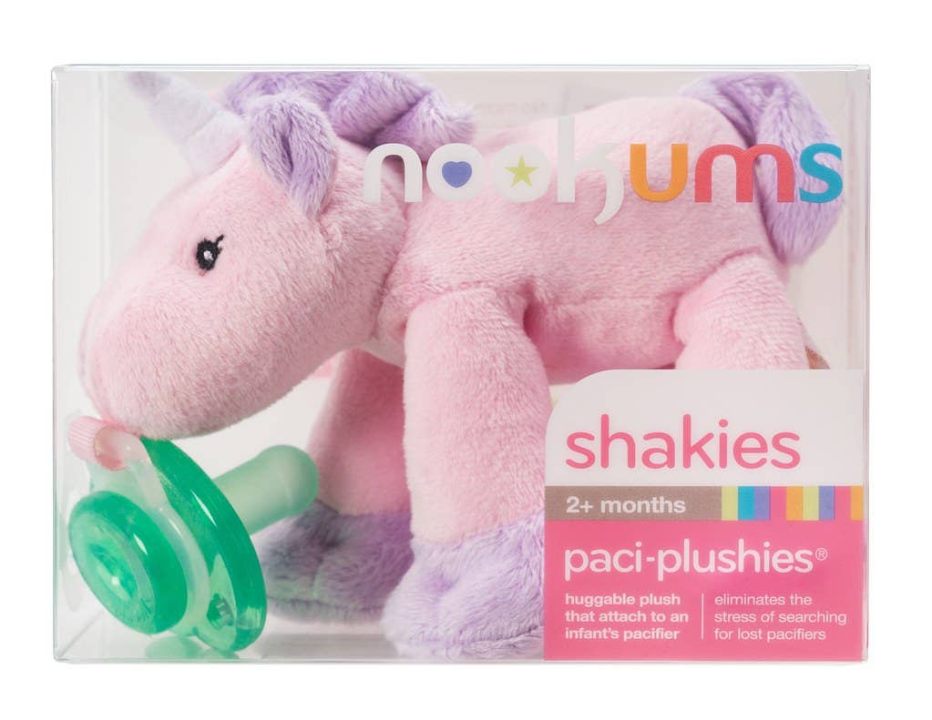 Paci-Plushies Shakies – Unity Unicorn