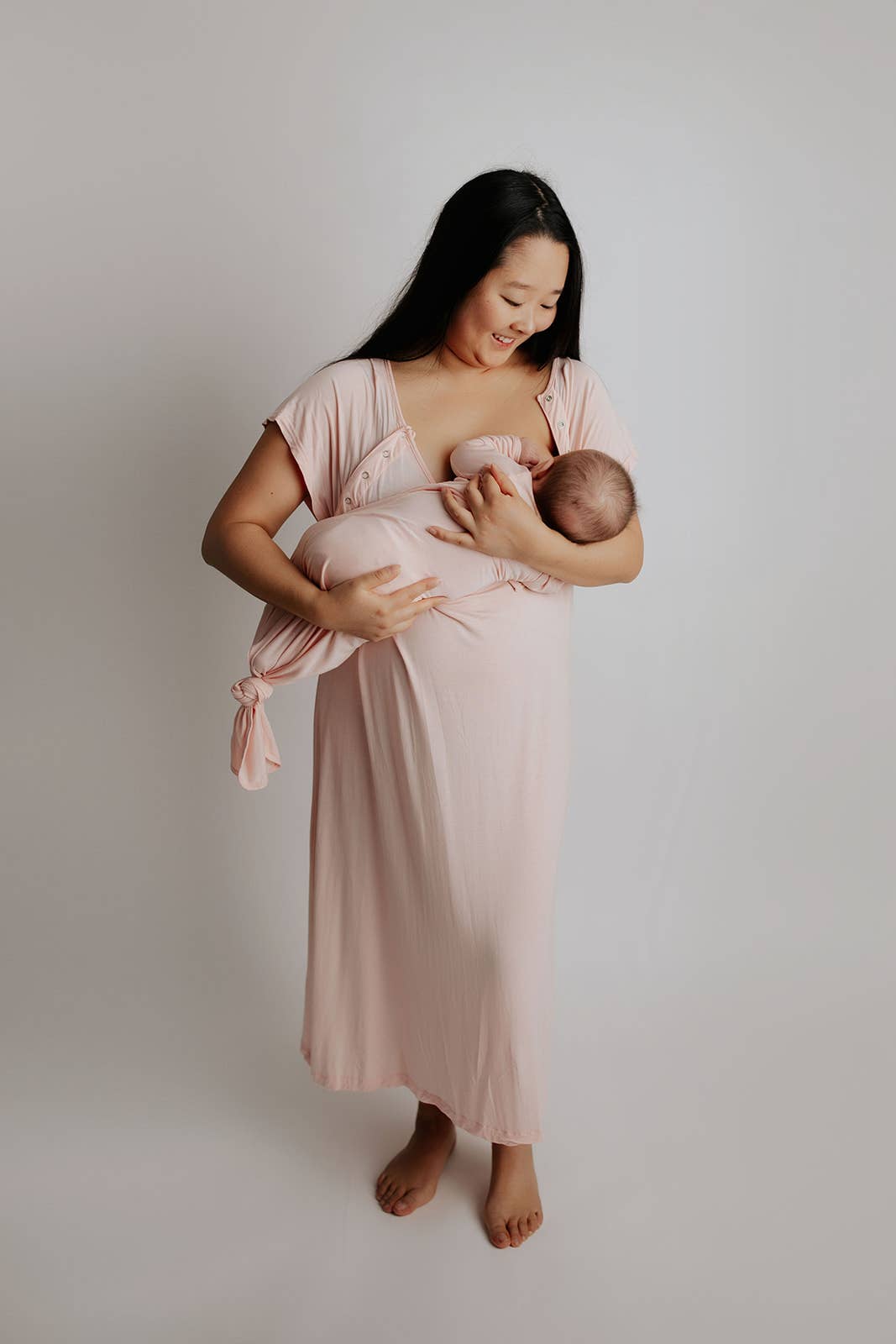 Heavenly Pink Mommy Labor & Delivery, Nursing Gown