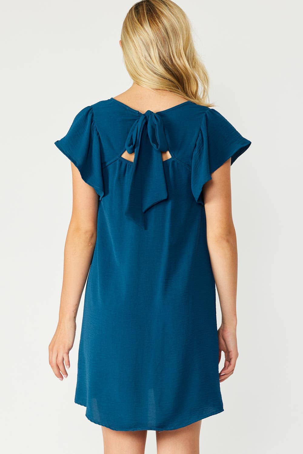 Flutter Sleeves Air Flow Dress