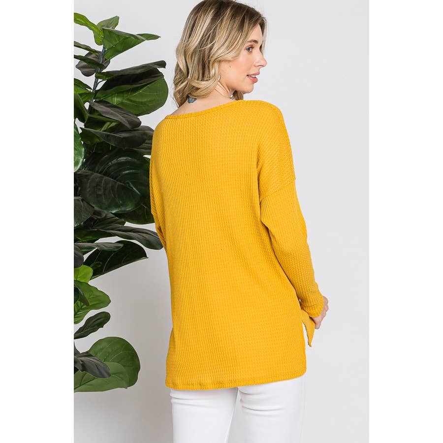 Mustard Button top
